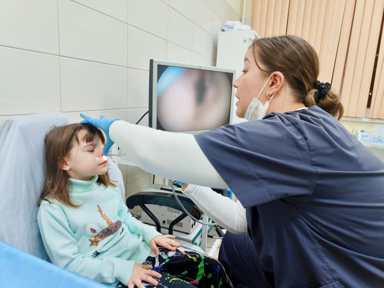 Как проводится детская ЛОР-эндоскопия в клинике А-Медия на пр. Просвещения