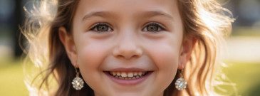 Прокол ушей пистолетом