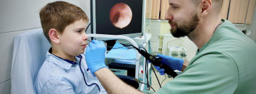 Прием детского отоларинголога (ЛОРа)